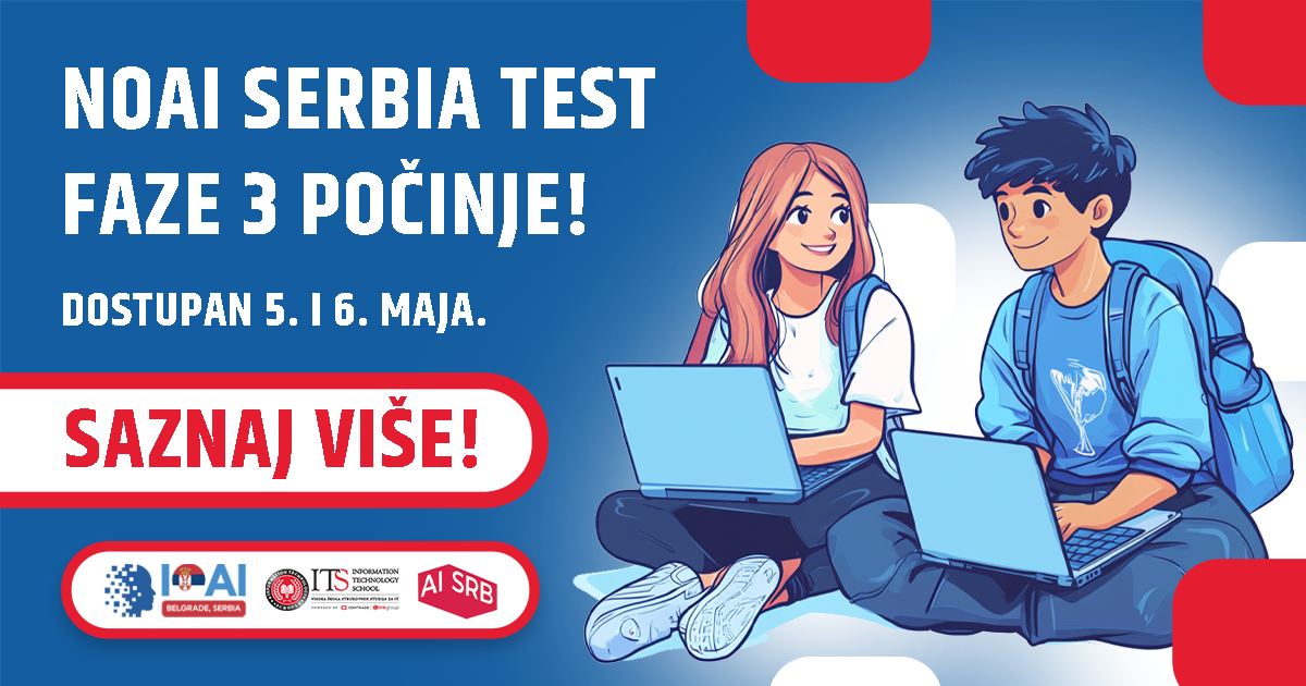 🏁 Završena Faza 3 – 180 takmičara prošlo u finale NOAI Serbia 2025!